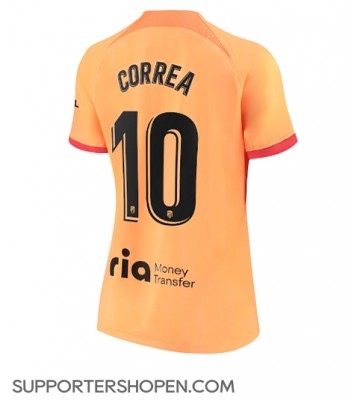 Atletico Madrid Angel Correa #10 Tredje Matchtröja Dam 2022-23 Kortärmad